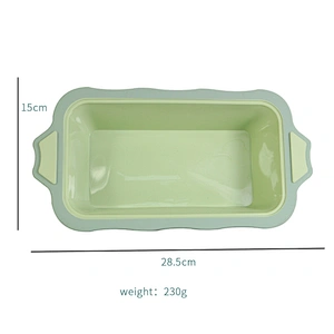 Cake mold set round silicone 3d cookie dough pizza baking pastry tools pan toast household oven tool cake molds