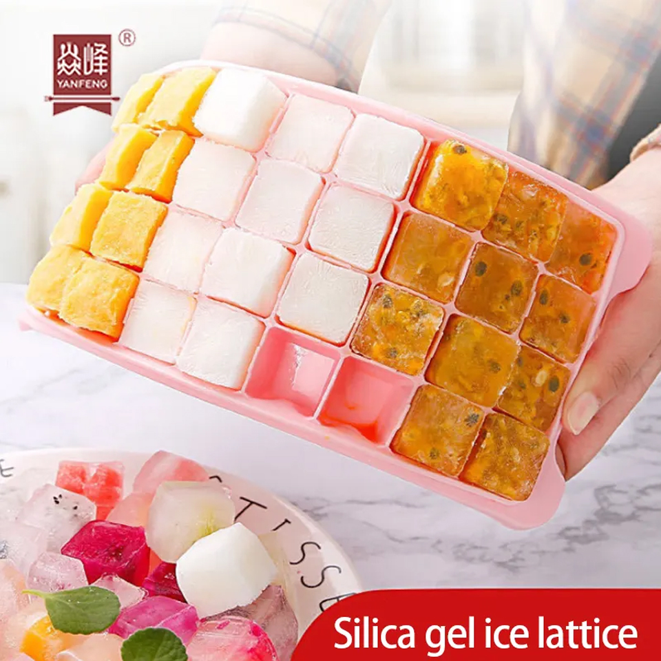 Silicone ice lattice