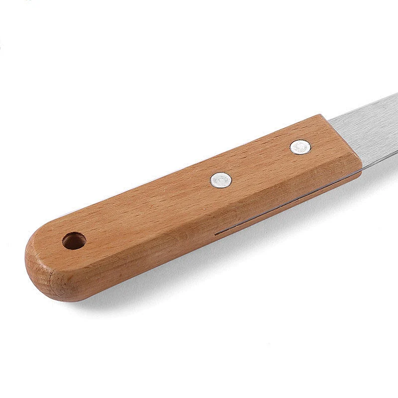 Hot Selling Stainless Steel Kitchen Fork bbq skewersl Barbecue grill Fork Grill Tools Wooden Handle BBQ Fork