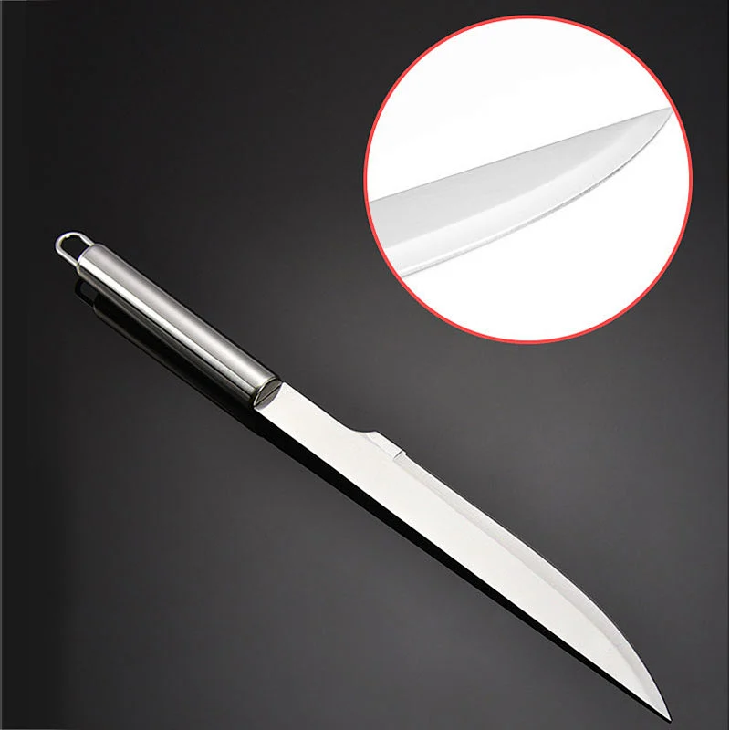 Hot Seller Bbq Tools Stainless Steel Kitchen Knives Multifunctional Kitchen Knife For Outdoor Barbecue Camping