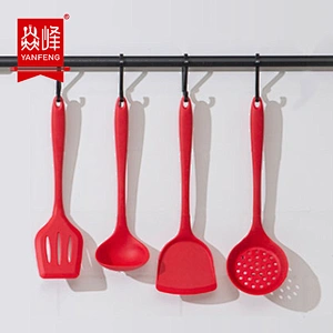 Top Seller 6Pcs Wholesale Kitchen Accessories Cooking Tools Kitchenware Silicone Kitchen Utensil Sets With Logo