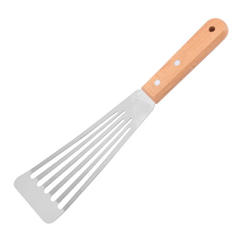 kitchen utensil  Fish Spatula Kitchen Stainless Steel Slotted Turner Spatula Nonstick Silicone Cookware slotted fish turner