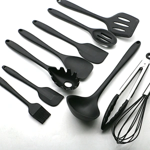 Kitchen Items Custom Reusable Silicone Cooking Utensils Sets Non-stick Cookware Set Kitchen Tools & Gadgets Kitchen Utensil Set