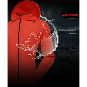 Factory Wholesale waterproof men cycling jacket customize Windbreaker outdoor hiking Jacket windproof windbreaker jacket