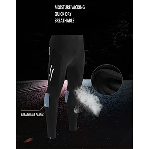 Factory Wholesale Quick Dry Mens Cycling Pants Breathable 4D Padded Mountain Bike Pants Custom Spring Autumn Men's Bicycle pants