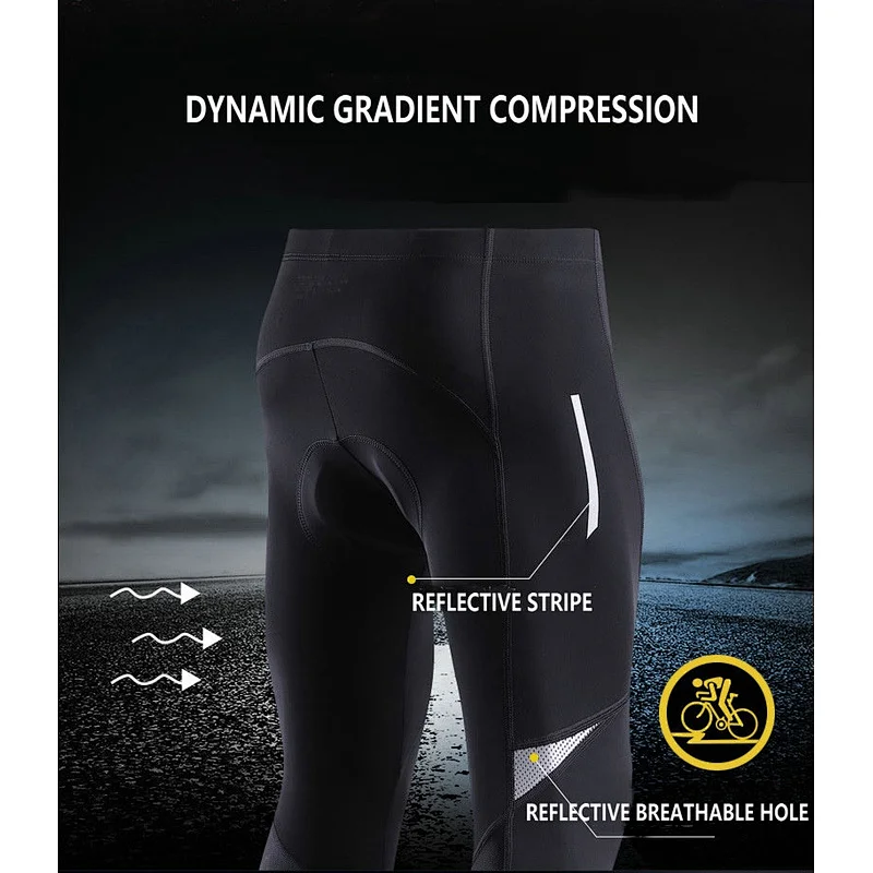 Factory Wholesale Custom padded Mens Cycling Pants OEM Brand Breathable 3D Padded Bike Pants MTB Cycling Pant