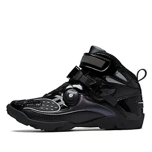 factory wholesale plus size motorcycle boots cycling shoes wear resistant and breathable racing shoes motorcycle shoes