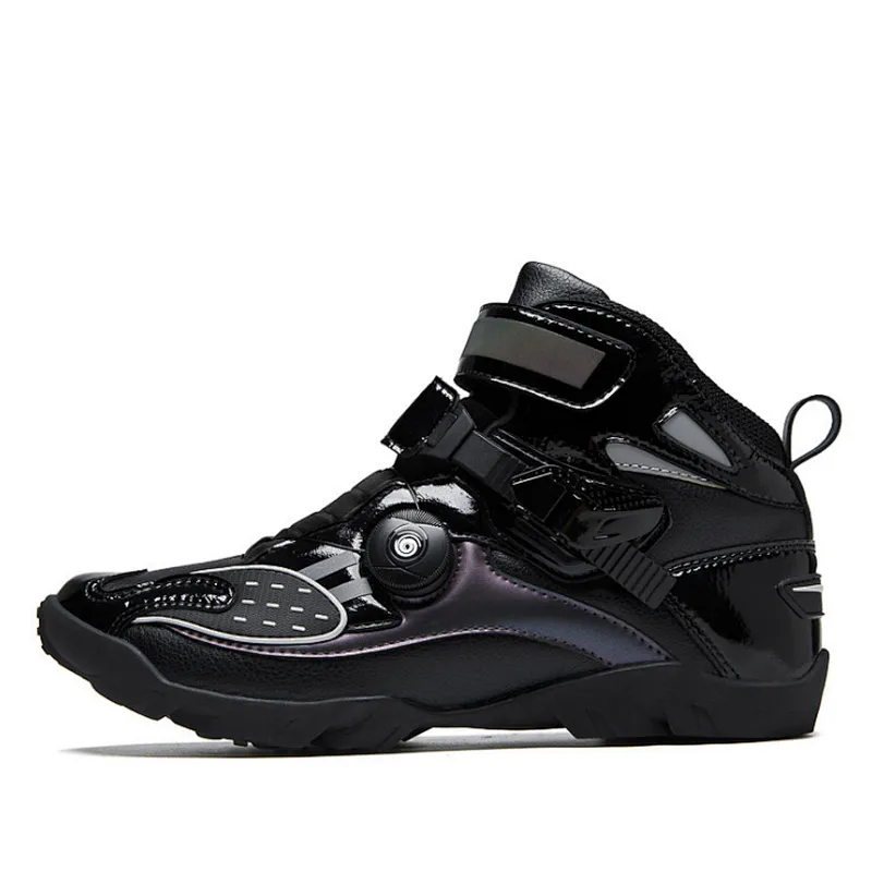 factory wholesale plus size motorcycle boots cycling shoes wear resistant and breathable racing shoes motorcycle shoes