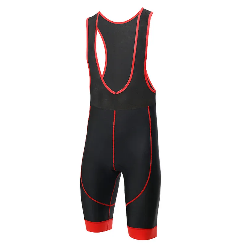 Wholesale Men's Cycling Bib Shorts Padded Compression Bike Tights Overall Breathable Sun UV Protection Cycling Overall