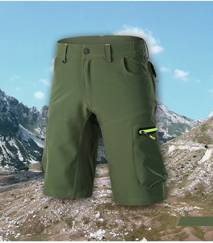 Factory wholesale mens summer breathable quick dry mountain bike shorts customize MTB shorts loose size outdoor cycling shorts