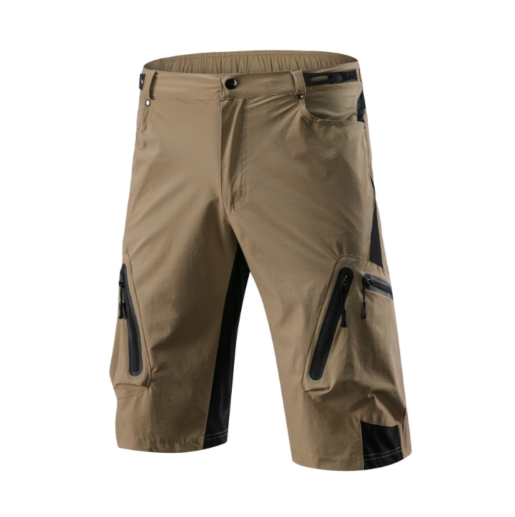 Factory wholesale quick dry men's mountain bike shorts breathable waterproof MTB shorts customize cycling shorts