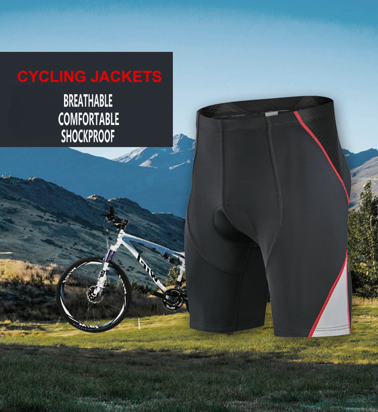 Factory Customize SUMMER men's padded cycling shorts custom cycling shorts wholesale breathable Absorbent padded bike shorts men