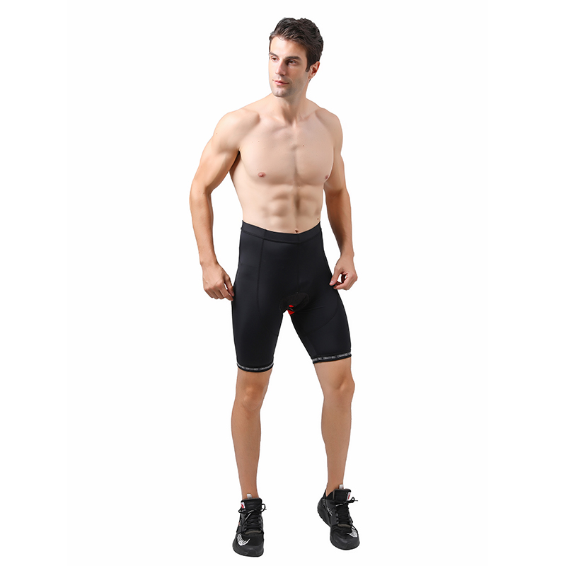 Factory wholesale men Cycling Shorts mositure wicking custom men's padded cycling shorts breathable gel padded bike shorts men