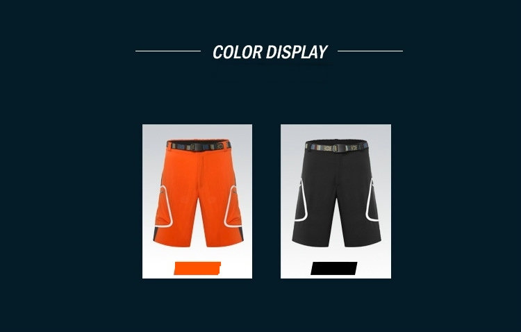 Factory wholesale mens summer breathable quick dry mountain bike shorts customize MTB shorts outdoor casual cycling shorts