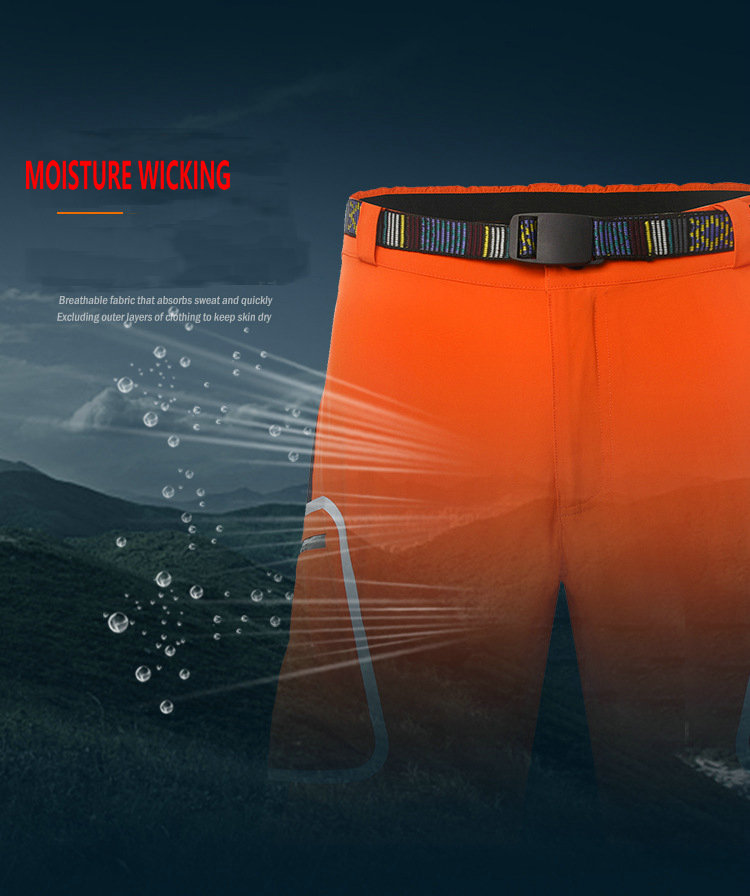 Factory wholesale mens summer breathable quick dry mountain bike shorts customize MTB shorts outdoor casual cycling shorts