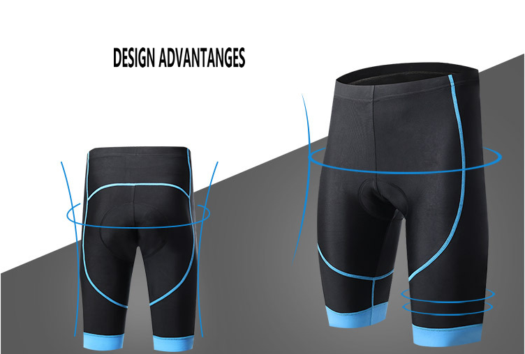 Factory wholesale quick dry men's cycling shorts moisture wicking padded bike shorts customize cycling shorts