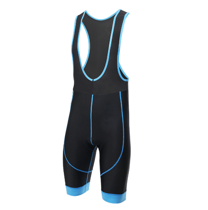 Wholesale Men's Cycling Bib Shorts Padded Compression Bike Tights Overall Breathable Sun UV Protection Cycling Overall