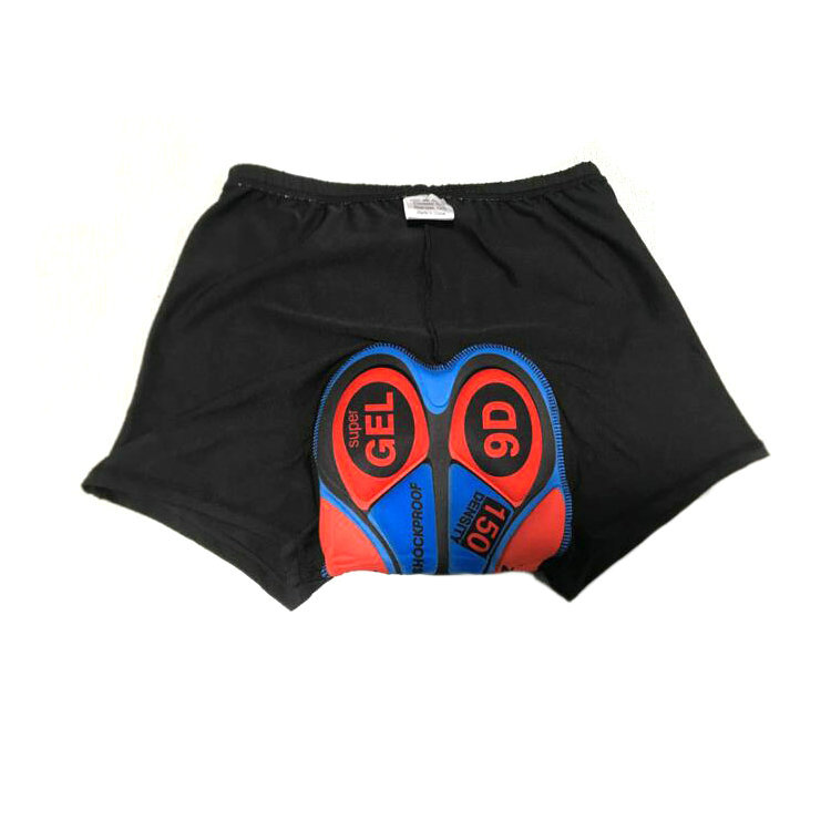 Factory Wholesale Moisture Wicking Padded Mountain Bike Underwear Men Women Breathable Cycling Shorts Padded Cycling Underwear