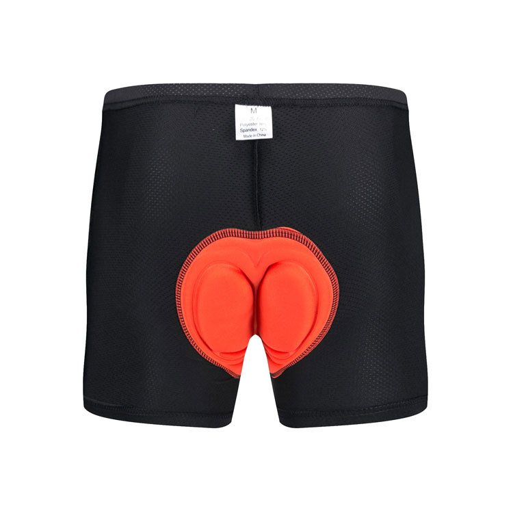 Factory Wholesale Breathable Moisture Wicking Cycling Underwear Sponge Padded Mens Cheap Bike Underwear 3D Padded Bike underw
