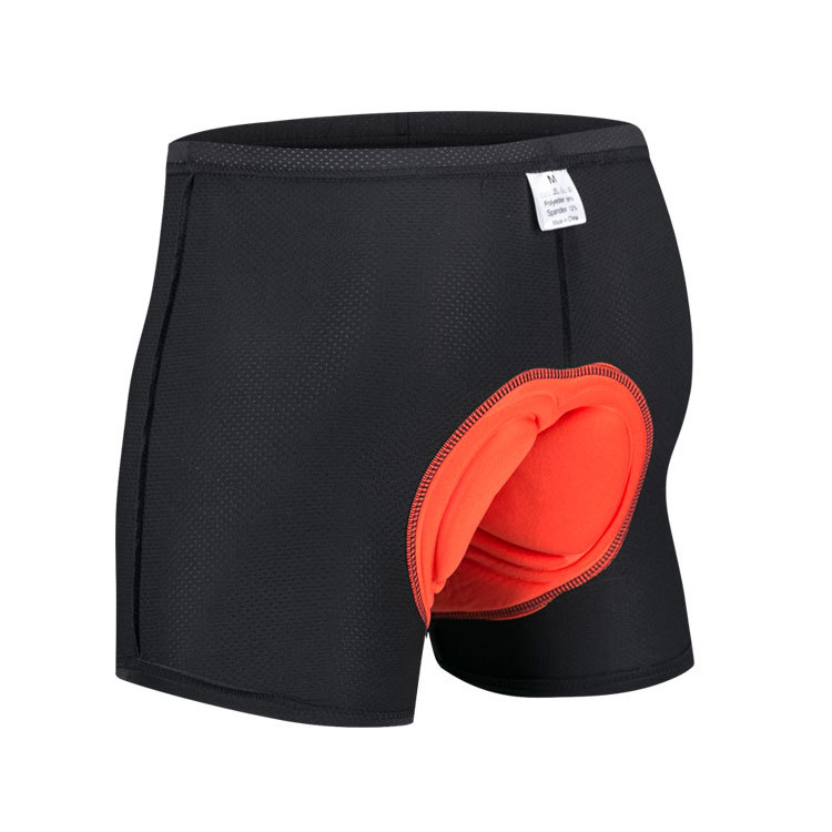 Factory Wholesale Breathable Moisture Wicking Cycling Underwear Sponge Padded Mens Cheap Bike Underwear 3D Padded Bike underw