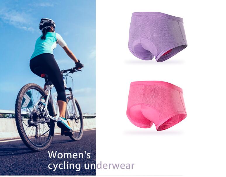 Factory Wholesale Breathable cycling shorts bike shorts for women silicone pad women bike underwear cycling underwear