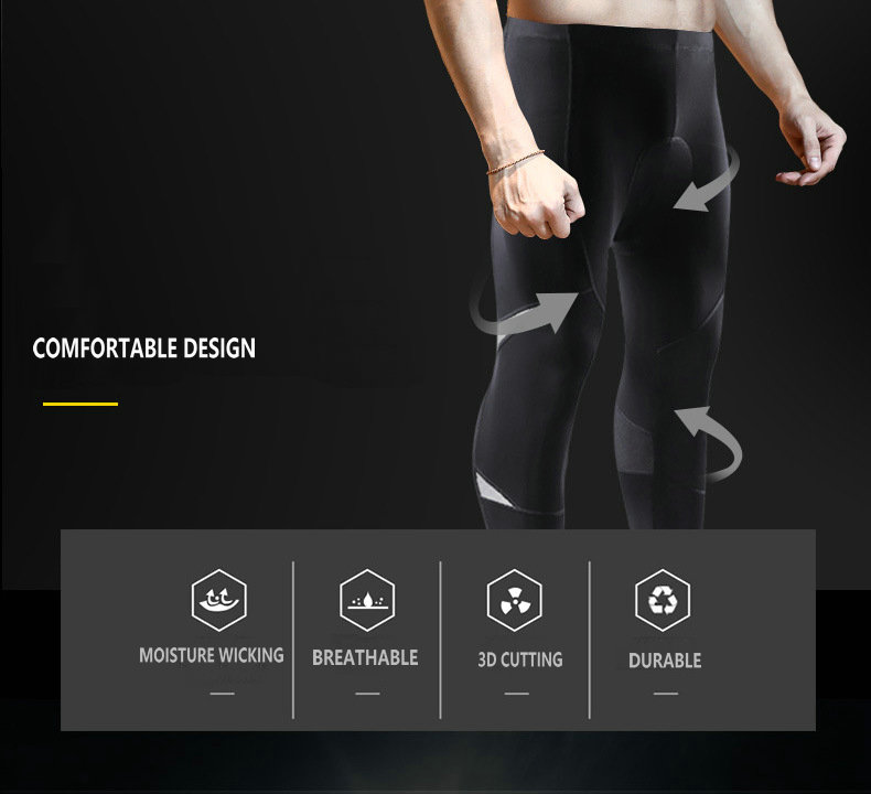 Factory Wholesale Custom Hot Selling padded Mens Cycling Pants OEM Brand Breathable 3D Padded Bike Pants MTB Cycling Pants
