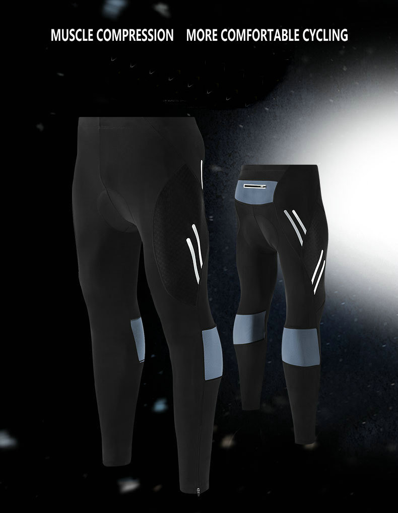 Factory Wholesale Quick Dry Mens Cycling Pants Breathable 4D Padded Mountain Bike Pants Custom Spring Autumn Men's Bicycle pants