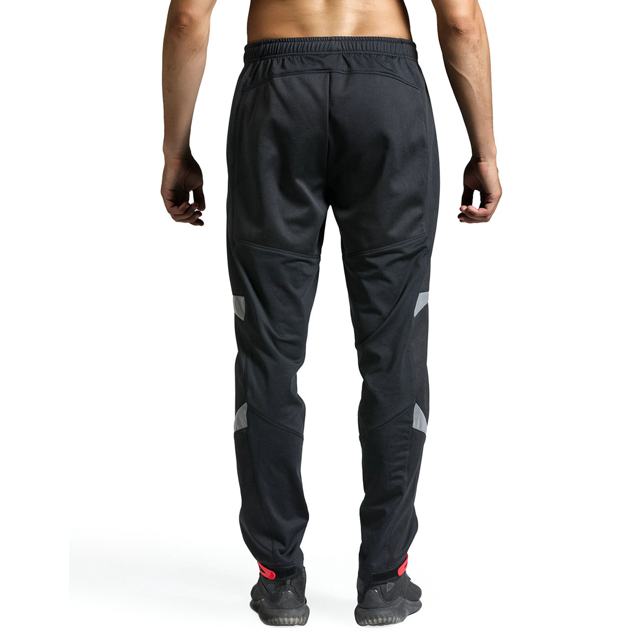 Factory Wholesale Men's Cycling Pants Fleece Thermal Windproof Winter Outdoor Pants for Biking Running Hiking Winter Bike Pants