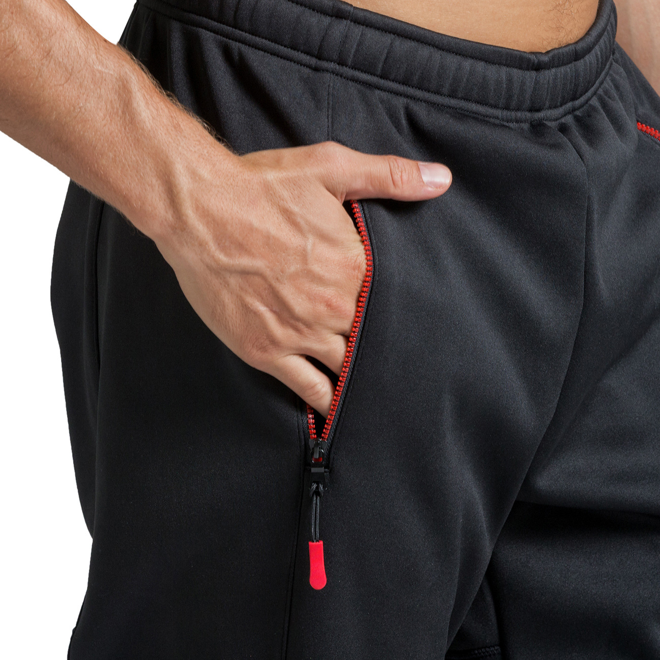 Factory Wholesale Men's Cycling Pants Fleece Thermal Windproof Winter Outdoor Pants for Biking Running Hiking Winter Bike Pants
