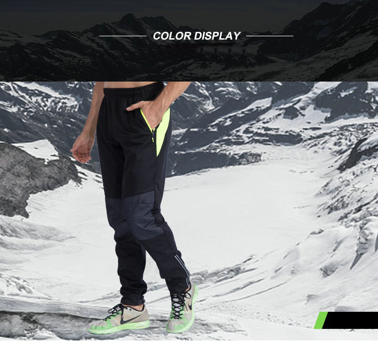 Factory Wholesale Hot Selling Mens Winter Warm Windproof Cycling Pants Outdoor Hiking Pants Customize Waterproof Bike Pants