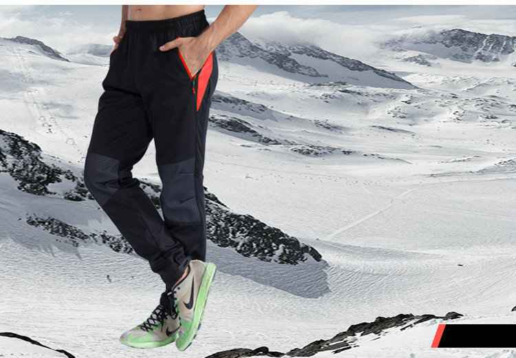 Factory Wholesale Hot Selling Mens Winter Warm Windproof Cycling Pants Outdoor Hiking Pants Customize Waterproof Bike Pants