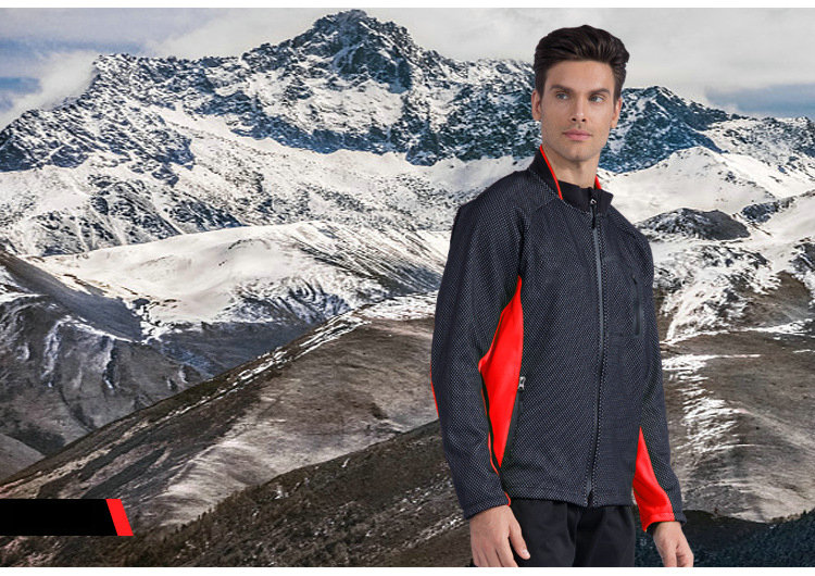 Factory Custom Winter Windpoof Men Cycling Jacket with Inner Fleece Warm Thermal Custom Bike Jacket Waterproof Cycling Jacket