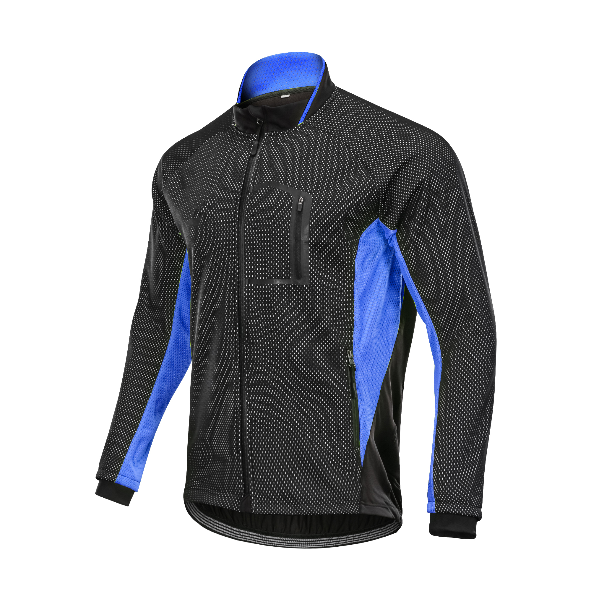 Factory Custom Winter Windpoof Men Cycling Jacket with Inner Fleece Warm Thermal Custom Bike Jacket Waterproof Cycling Jacket