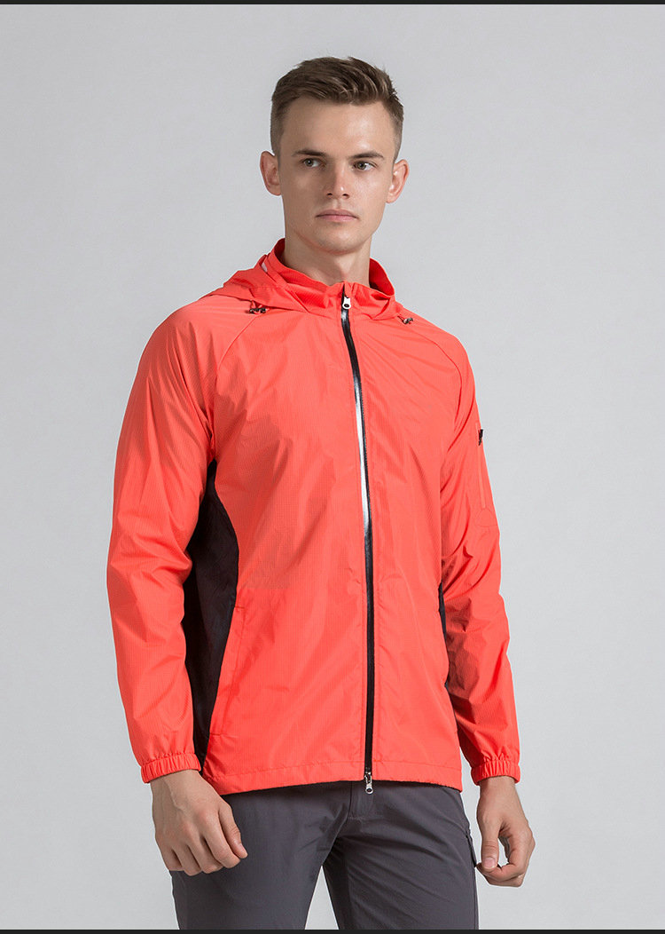 Factory Wholesale waterproof men cycling jacket customize Windbreaker outdoor hiking Jacket windproof windbreaker jacket