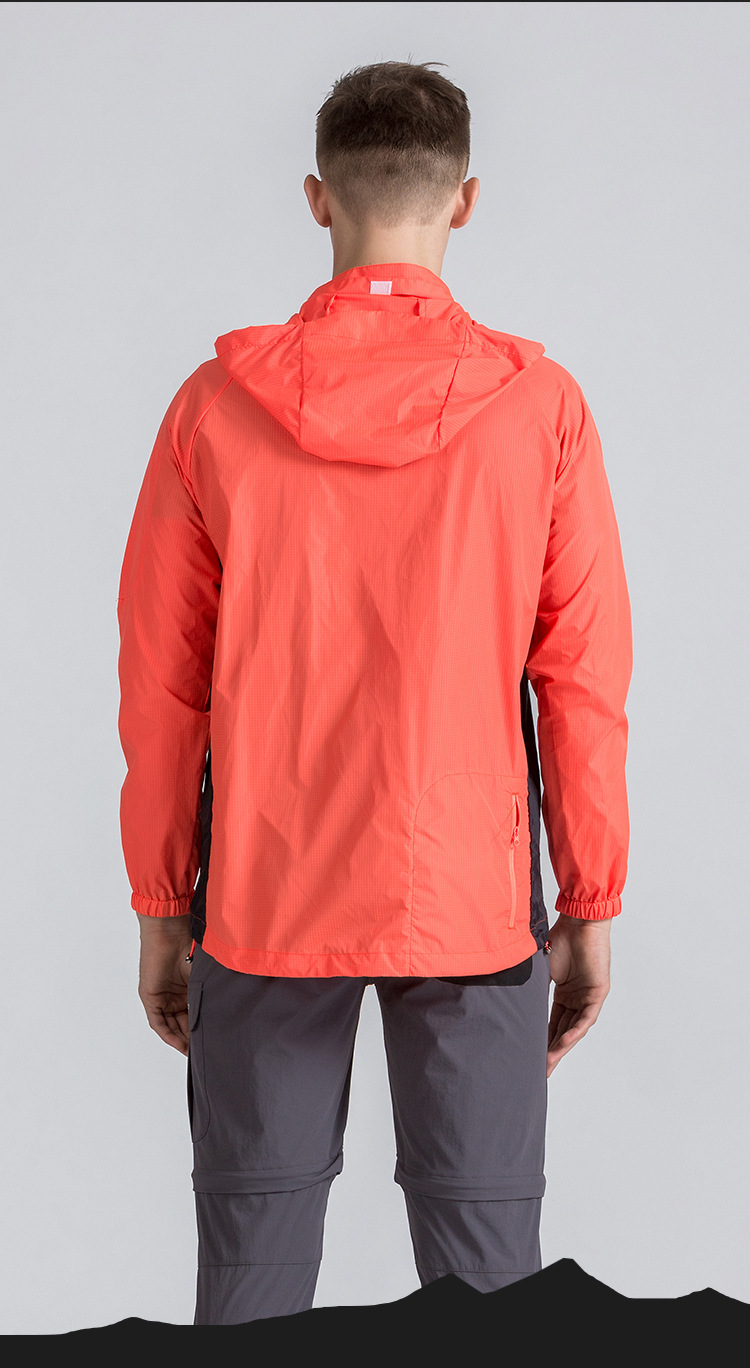 Factory Wholesale waterproof men cycling jacket customize Windbreaker outdoor hiking Jacket windproof windbreaker jacket