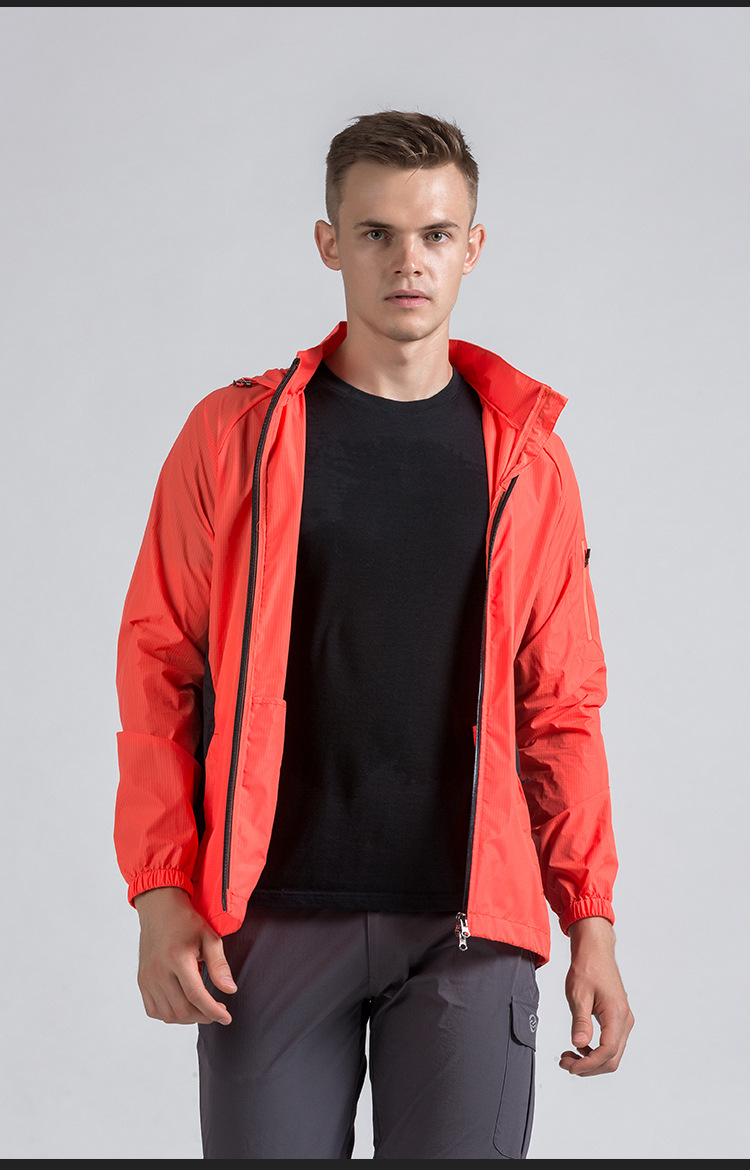 Factory Wholesale waterproof men cycling jacket customize Windbreaker outdoor hiking Jacket windproof windbreaker jacket