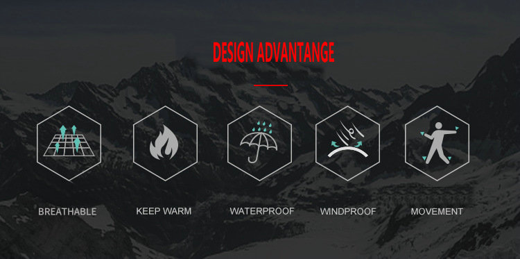 Factory Wholesale Winter Windpoof Mens Cycling Jacket Warm Thermal Waterproof Cycling Jacket Custom Hooded Fleece Bike Jacket