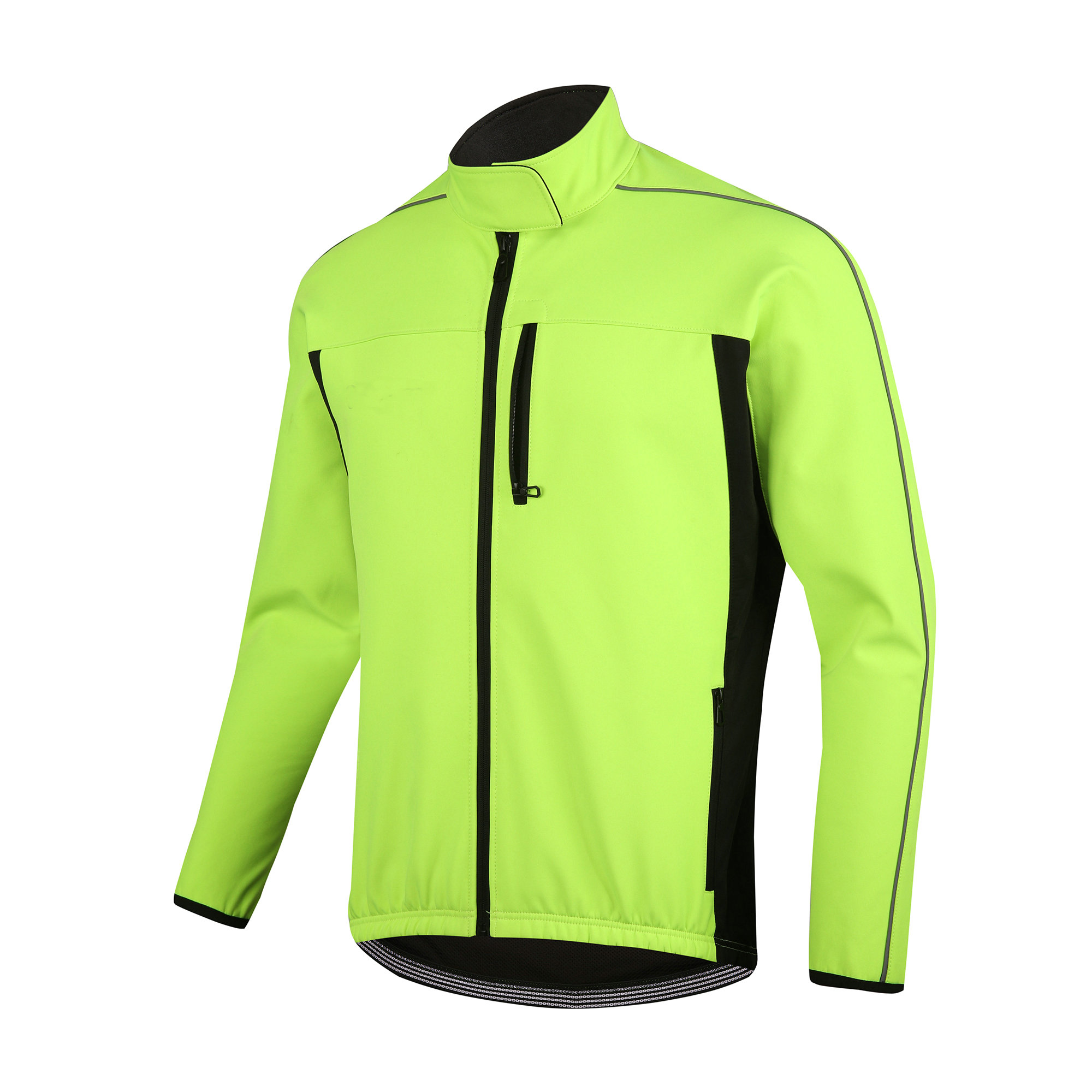 Factory waterproof winter men's cycling jersey fleece warm cold weather windproof cycling jacket customize winter bike jacket