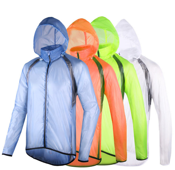 Factory wholesale men's waterproof cycling raincoat cycling rain jacket bike raincoat hiking cycling rainwear bike rainwear