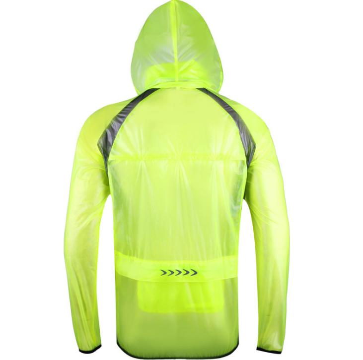 Factory wholesale men's waterproof cycling raincoat cycling rain jacket bike raincoat hiking cycling rainwear bike rainwear
