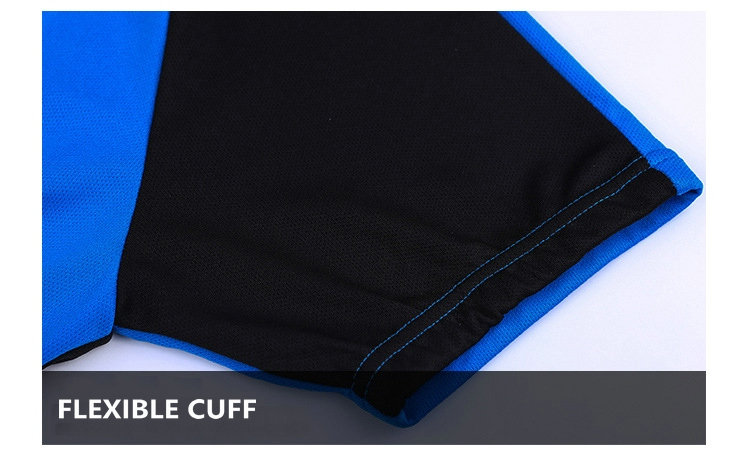 Factory Wholesale Moisture Wicking Cycling Jersey Bike Shirt Short Sleeves Rear Pocket Custom Breathable Quick Dry Biking Shirt