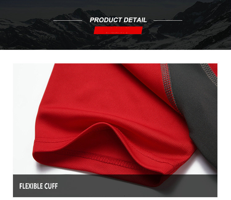 Wholesale Men's Short Sleeve Cycling Jersey Quick Dry Breathable Biking Shirt with Rear Pocket Customize Bike Jersey Bike Shirt