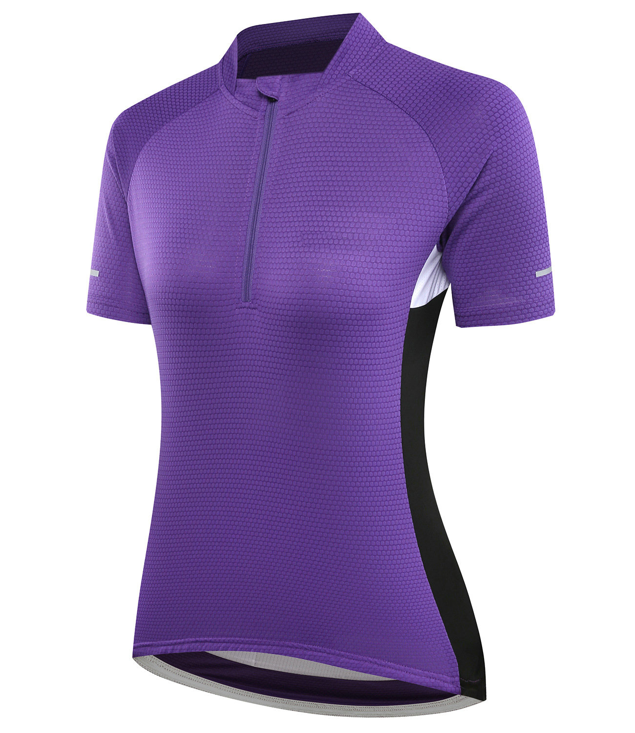 Factory Summer Moisture Wicking Quick Dry Women Cycling Jersey Custom Cycling Shirt Short Sleeves Girls Bike Shirt with Pocket