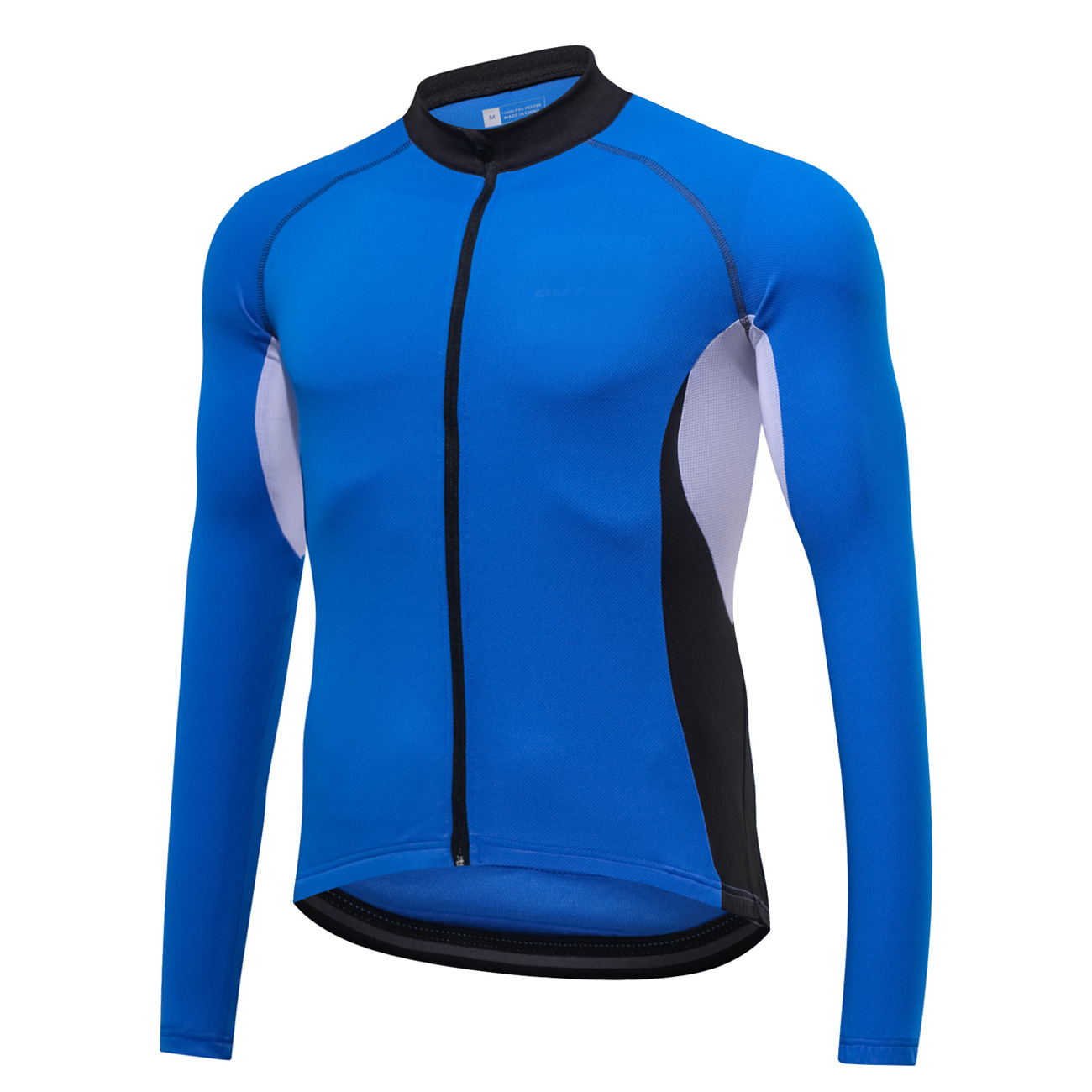 Factory Wholesale Men's Long Sleeve Cycling Jersey Customize Bike Jersey Moisture Wicking Quick Dry Bike Shirt Cycling Shirt