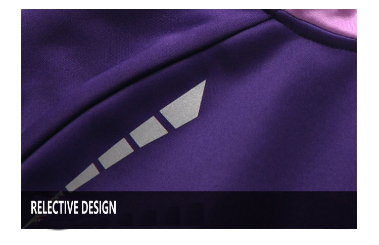 Factory Customize autumn winter fleece warm women cycling jersey waterproof warm bike jacket windproof women cycling jacket