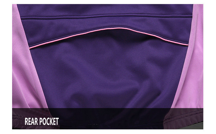 Factory Customize autumn winter fleece warm women cycling jersey waterproof warm bike jacket windproof women cycling jacket