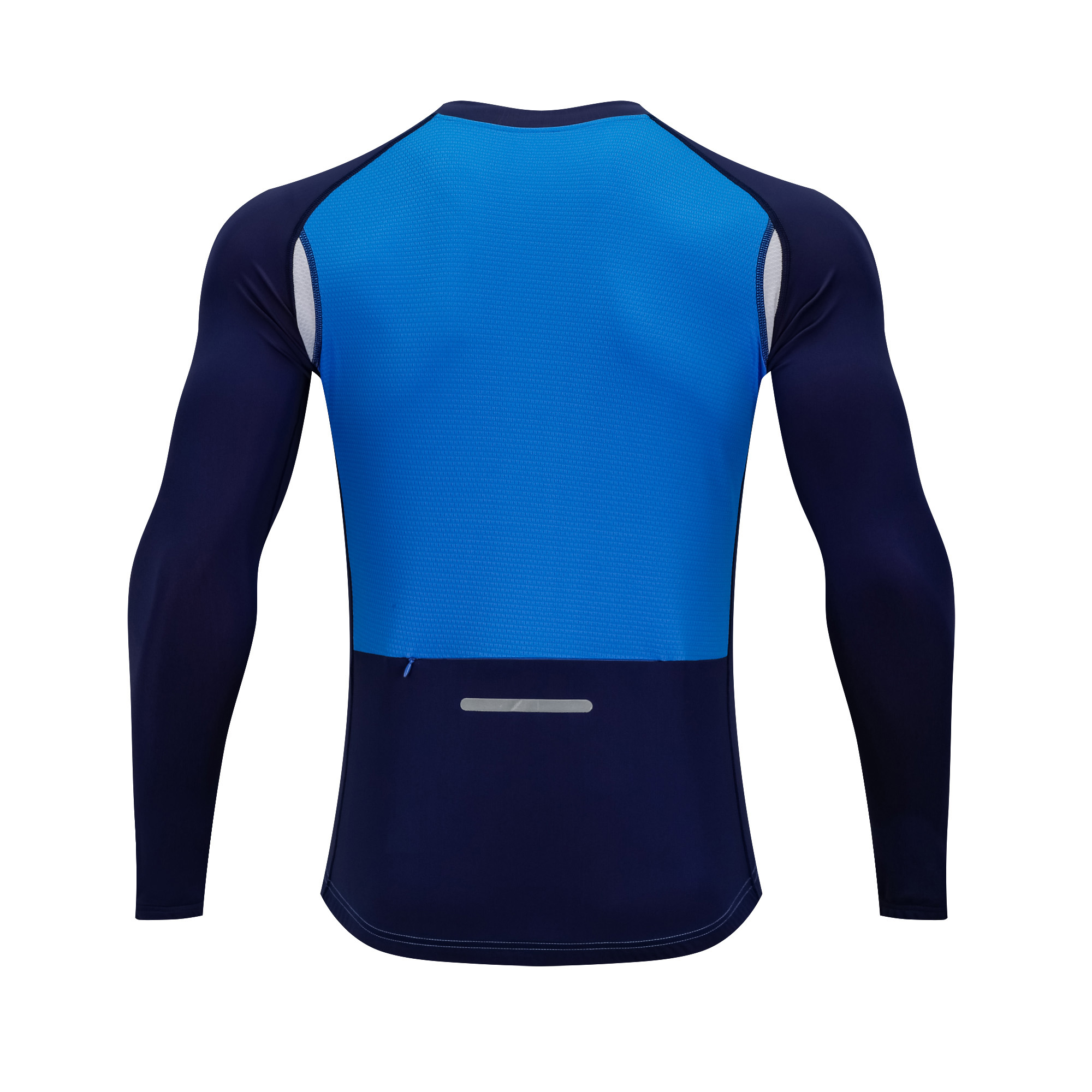 Factory Wholesale Men's Long Sleeve Cycling Jersey Customize Bike Jersey Moisture Wicking Zipper Long Sleeves MTB Bike Shirt