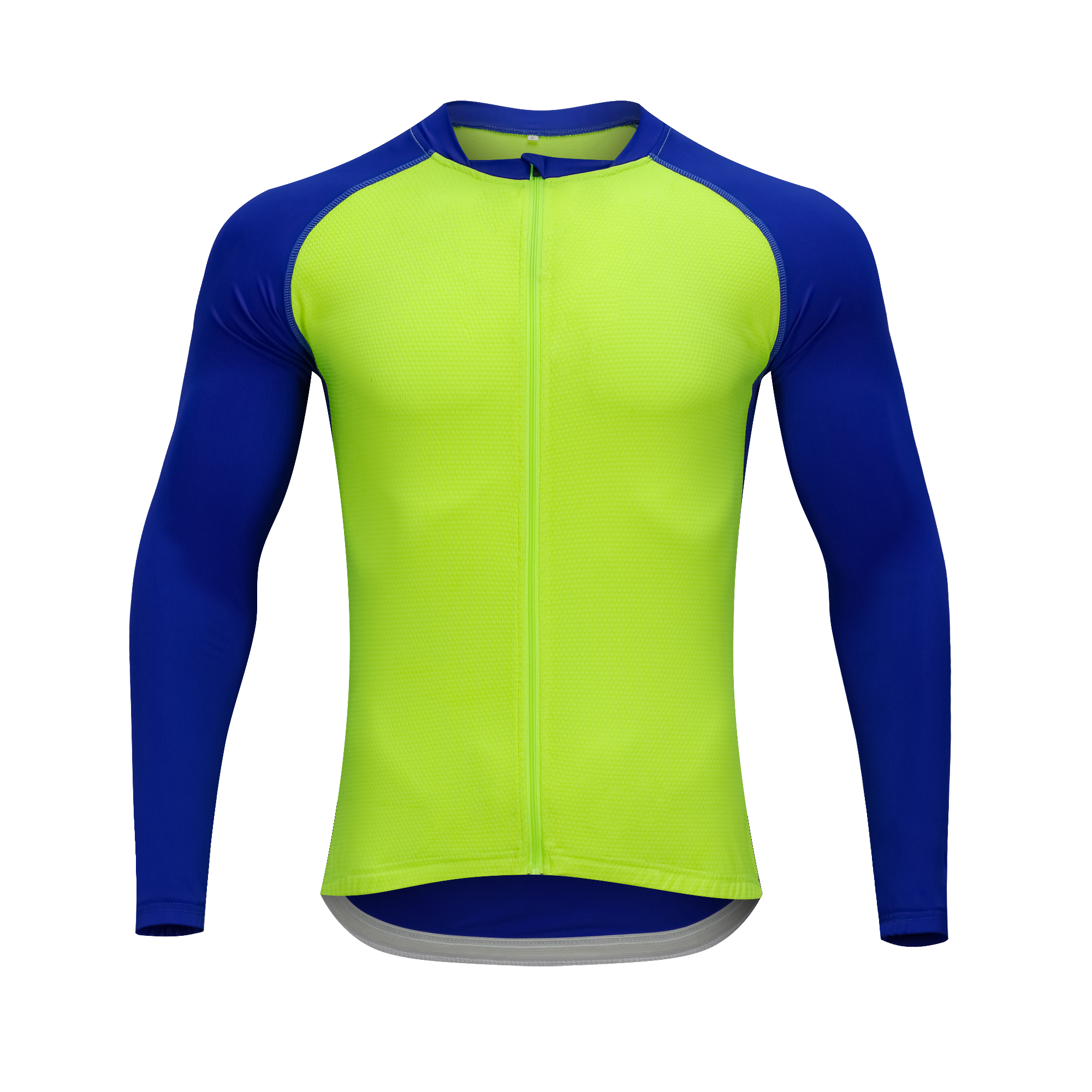 Factory Wholesale Men's Long Sleeve Cycling Jersey Customize Bike Jersey Moisture Wicking Zipper Long Sleeves MTB Bike Shirt