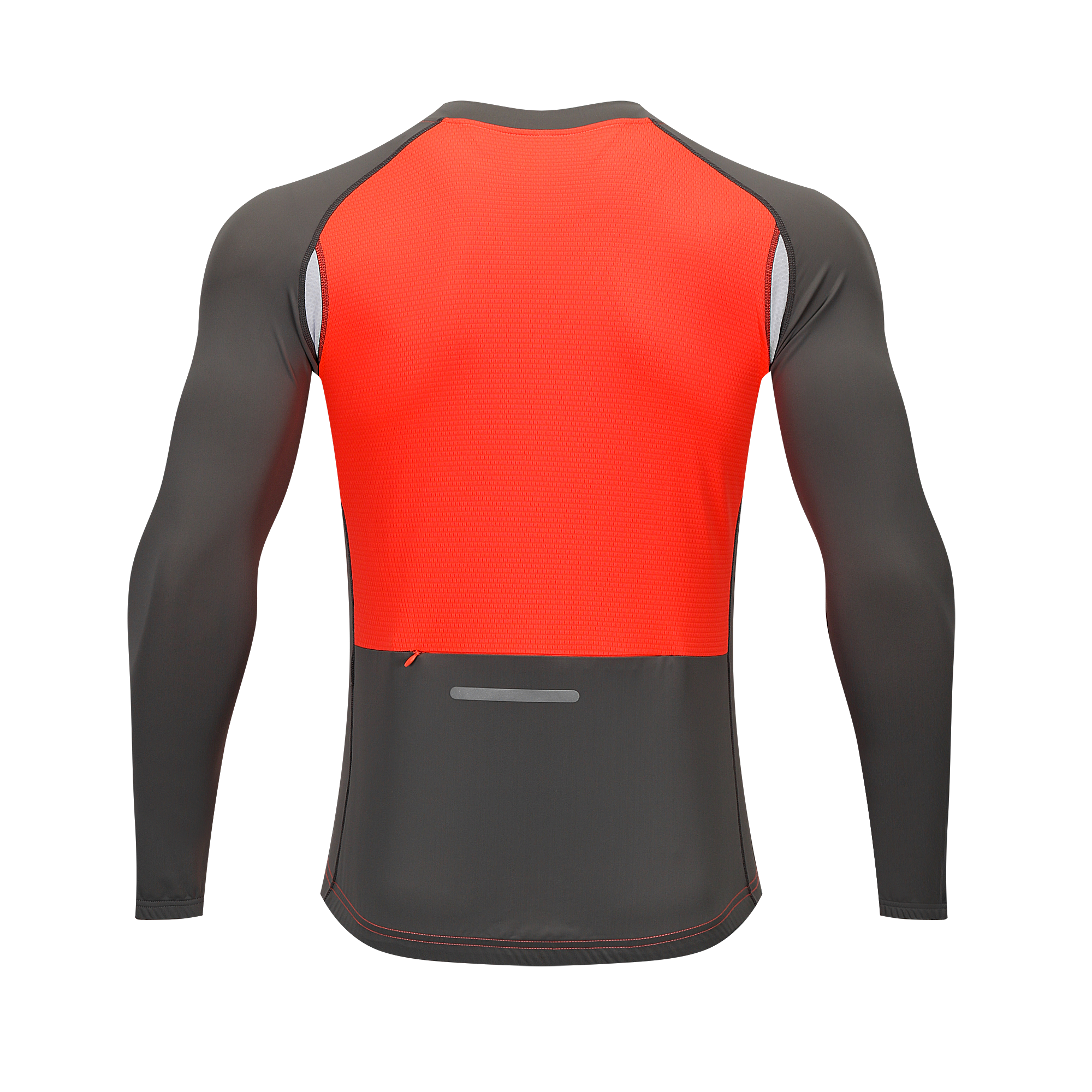 Factory Wholesale Men's Long Sleeve Cycling Jersey Customize Bike Jersey Moisture Wicking Zipper Long Sleeves MTB Bike Shirt