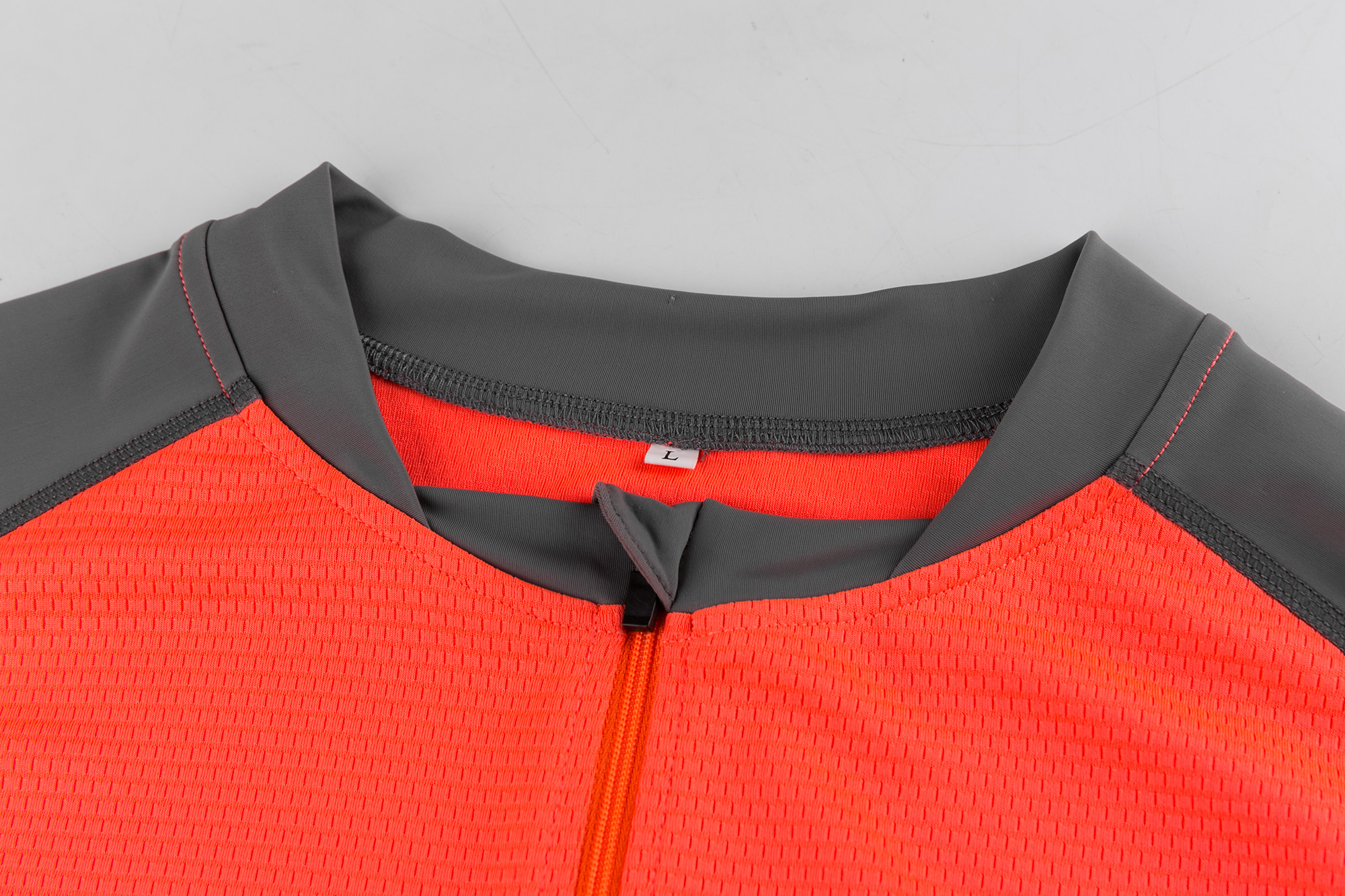 Factory Wholesale Men's Long Sleeve Cycling Jersey Customize Bike Jersey Moisture Wicking Zipper Long Sleeves MTB Bike Shirt